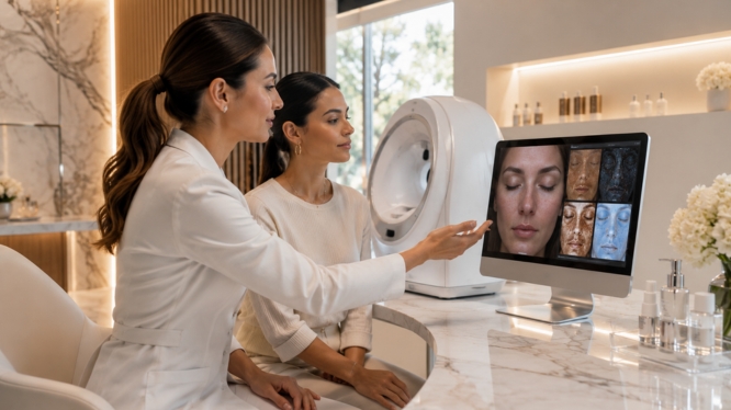 Gesichtsbehandlung oder Hydrafacial? Welche Behandlung passt zu Ihrem Hauttyp?